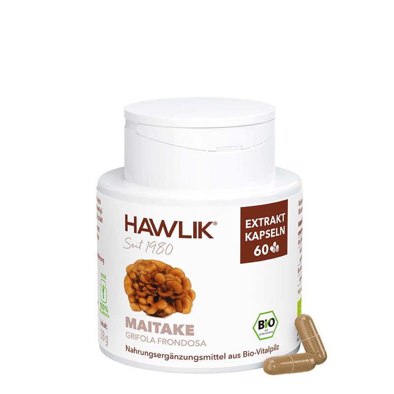 HAWLIK Bio Maitake Extrakt Kapseln 60