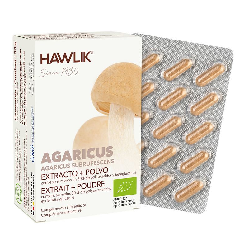 HAWLIK Gélules d'Agaricus biologique