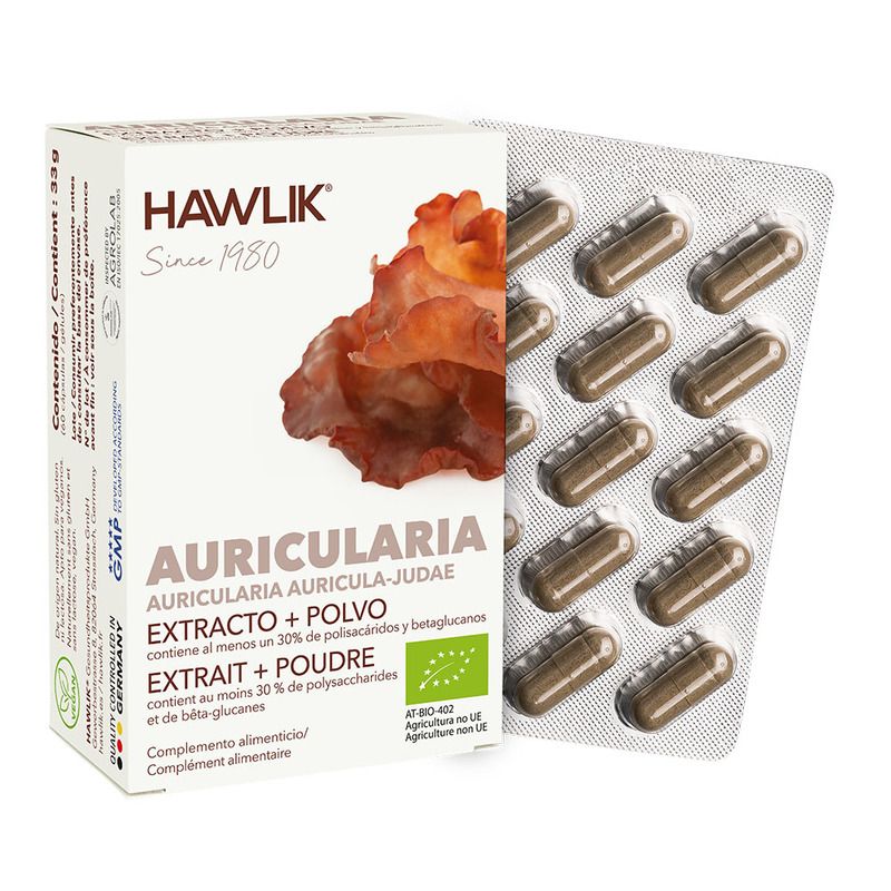 HAWLIK Gélules d'Auricularia biologique