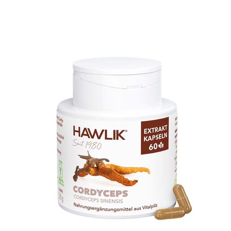 HAWLIK Cordyceps Exktrakt Kapseln 60