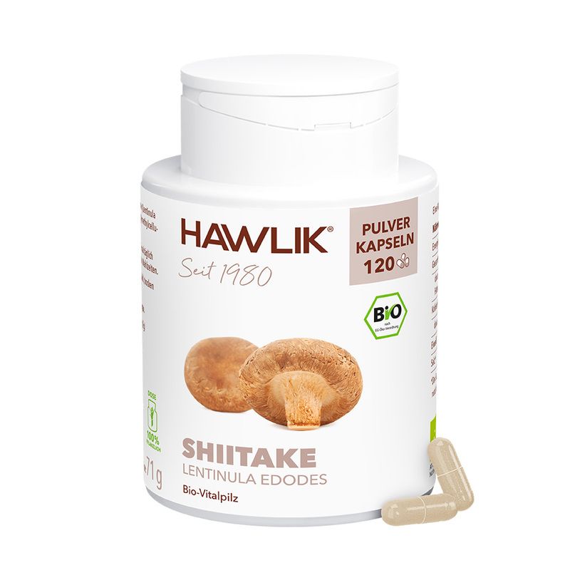 HAWLIK Bio Shiitake Kapseln 120