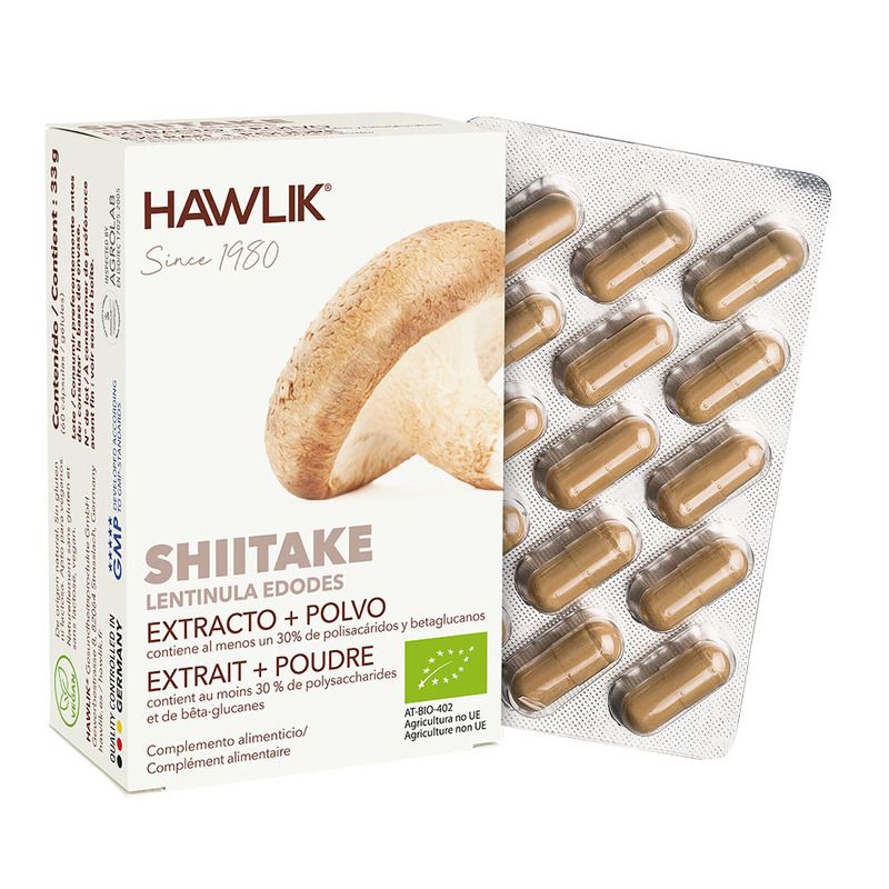 HAWLIK Gélules de Shiitaké biologique