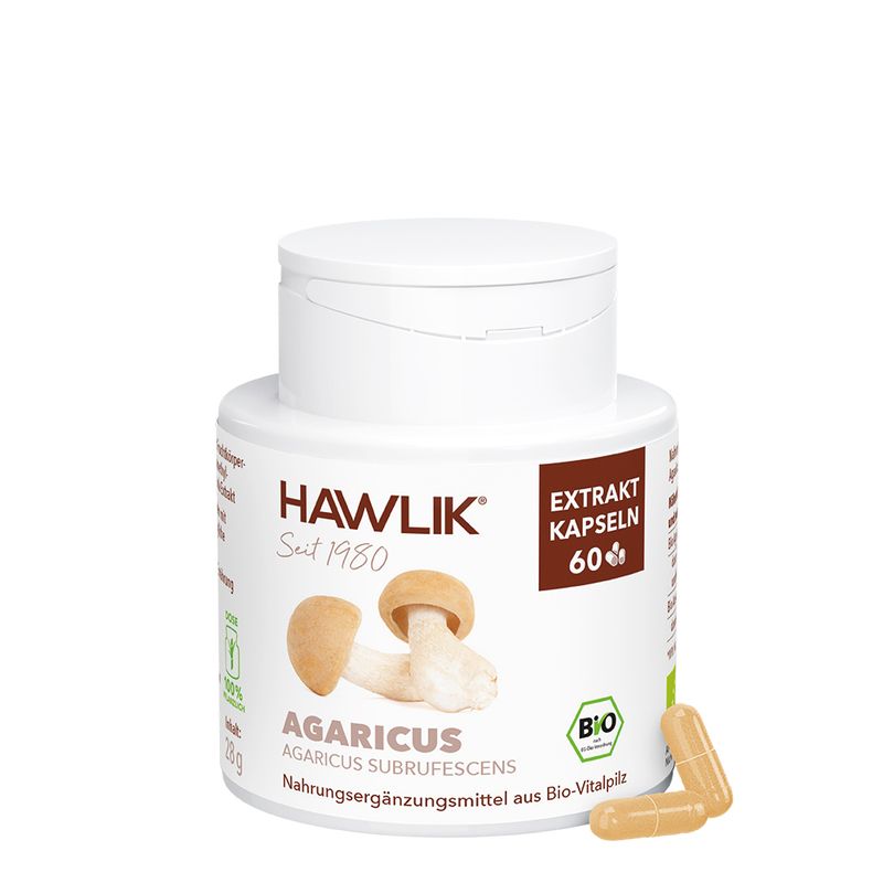 HAWLIK Bio Agaricus Extrakt 60