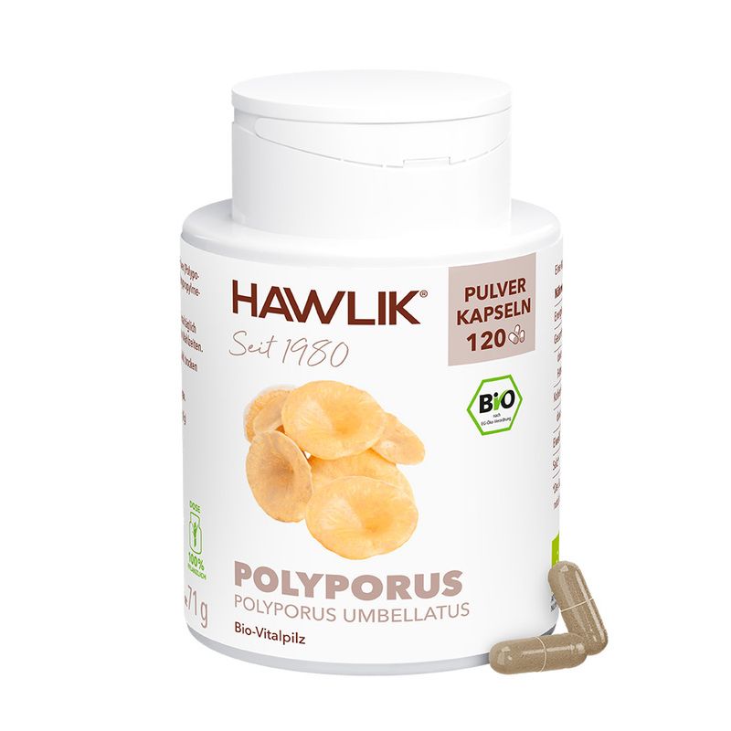 HAWLIK Bio Polyporus Pulver Kapseln 120